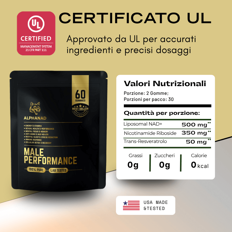NAD+ Puro In Gomme